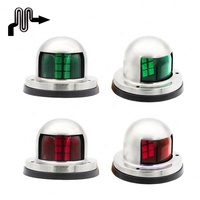Feux de position latéraux submersibles 12V, noirs ou chromés, pour camions, remorques et poids lourds