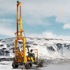 Impianto di Perforazione Idraulico per Pozzi d'Acqua a Prezzo di Fabbrica, Alimentato a Diesel, Portatile, Alta Efficienza, Profondità 200 Metri - Product Image 4