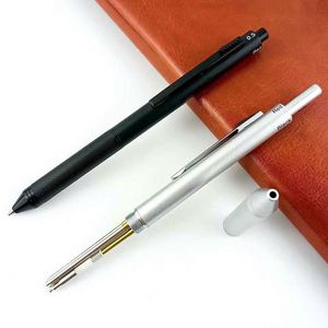 Stylo à bille multifonctionnel personnalisé en métal avec capteur de gravité, 4 recharges gratuites incluses, crayon mécanique avec gomme - Product Image 4