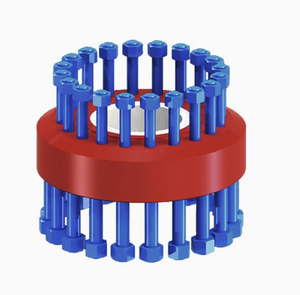 อะแดปเตอร์แบบมีปุ่มยึดสองชั้น 6A/หน้าแปลน DSA สำหรับหัวขุดเจาะน้ำมัน - Product Image 3