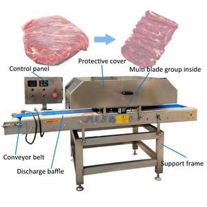 Máquina Cortadora Horizontal Industrial de Carne, Máquina Rebanadora de Salchichas, Cortadora de Carne Seca, Rebanadora de Tocino, Máquina Rebanadora de Alimentos, ¡Venta Caliente! - Product Image 6