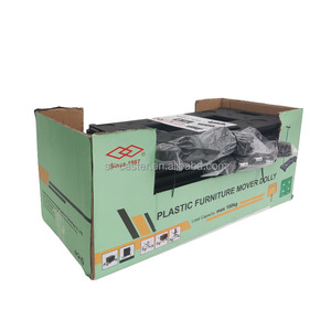 Chariot en plastique durable <span class=keywords><strong>de</strong></span> 100kg Chariot à main <span class=keywords><strong>de</strong></span> <span class=keywords><strong>transport</strong></span> <span class=keywords><strong>de</strong></span> <span class=keywords><strong>meubles</strong></span> robuste pour utilisation d'outils industriels Assemblage facile - Product Image 6