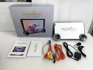 Kim cương 10.1inch phổ Android âm thanh tự động GPS xe đài phát thanh đôi Knob không dây Carplay DSP 1k/2K QLED xe DVD chơi Android - Product Image 2