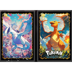 Boîte mystère JPS Pokemoned-cards, cadeau Pikachuu et amis, carte de données partie 2, carte Pokemoned acrylique, booster de cartes à collectionner Pokemoned - Product Image 4