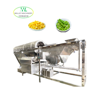 China verwerkingslijn roestvrijstalen groentewasmachine voor maïs- en sojabonenfabriek, inclusief after-sales ondersteuning voor de voedingsmiddelenindustrie.