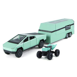 Camper <span class=keywords><strong>de</strong></span> Juguete <span class=keywords><strong>Tesla</strong></span> <span class=keywords><strong>de</strong></span> Metal Fundido a Presión con 8 Puertas, Luces y Sonido, con Función <span class=keywords><strong>de</strong></span> Retroceso para Niños, para Acampar en la Playa, Motocicleta <span class=keywords><strong>de</strong></span> Playa, Tienda <span class=keywords><strong>de</strong></span> Campaña <span class=keywords><strong>de</strong></span> Playa - Product Image 3