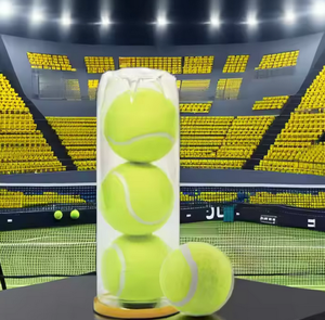 Pelotas <span class=keywords><strong>de</strong></span> <span class=keywords><strong>Tenis</strong></span> Rojas <span class=keywords><strong>de</strong></span> Alta Calidad con Logotipo Personalizado para Niños, Etapa 3, 63.5mm, Venta al Por Mayor, Aprobadas por la ITF, Fabricante OEM, Pelotas <span class=keywords><strong>de</strong></span> <span class=keywords><strong>Tenis</strong></span> <span class=keywords><strong>de</strong></span> Entrenamiento en Stock - Product Image 4