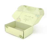 Boîte à biscuits pliable en carton écologique personnalisée, vente en gros, boîte d'emballage pour pâtisserie, résistante à la graisse, pour beignets