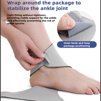 Attelle de cheville réglable pour le sport, soutien de compression en néoprène pour le basketball et le fitness, protège-cheville