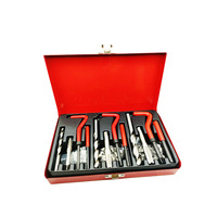 Kit de réparation de filetages universels AVIC-Flight 88 pièces M6 M8 M10 HSS avec outil d'installation, mallette rigide, outils à main OEM