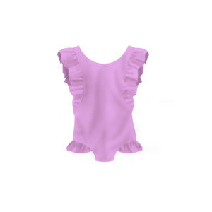 <span class=keywords><strong>Ropa</strong></span> de baño con estampado de flores <span class=keywords><strong>para</strong></span> niñas, bañador con volantes de Color sólido, gran oferta - Product Image 5