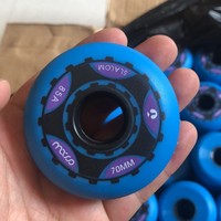 Patins à roulettes de slalom pour enfants Macco, roues plates, haut de gamme, professionnels, résistants à l'usure, haute élasticité, silencieux, PU solide 85A