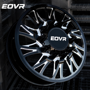 Jantes forgées en alliage noir brillant, finition usinée, pour camion, 8x180, 8x200, 8x165, 18x5.5, 8.6.5, 22, 24, 26, 28, <span class=keywords><strong>30</strong></span> pouces, roues personnalisées. - Product Image 6