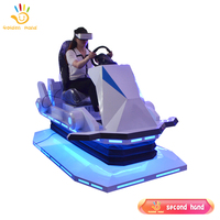 Fabricante profesional 9D Máquina de juego de conducción de automóviles Simulador de realidad virtual de carreras VR usado