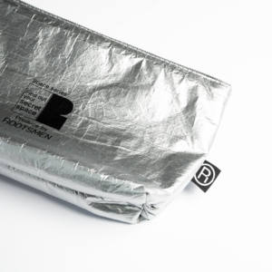 Clever Designed Tyvek Paper Cosmetic Bag Silver Cosmetic Favor Bags para almacenar cosas - Product Image 6