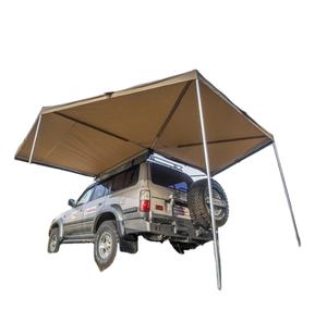 Tente de toit rigide pliable à 270 degrés pour voiture avec poteaux en aluminium durables et pare-soleil latéral imperméable - Product Image 2