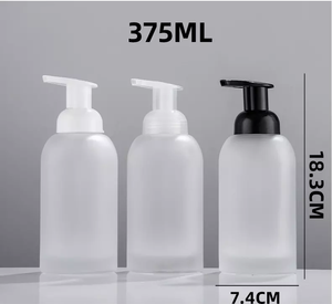 ขวดแก้วใส่น้ำยาล้างมือ/เจลแอลกอฮอล์/สบู่เหลว ขนาด 8oz 12oz พร้อมหัวปั๊ม พิมพ์ลายสกรีน สำหรับ<span class=keywords><strong>ครีม</strong></span><span class=keywords><strong>บำรุง</strong></span><span class=keywords><strong>ผิว</strong></span> ลดราคาพิเศษ - Product Image 6