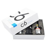 Focos Led C6 En 3800 Lumenes Faro Principal De Autos Ampolleta H4