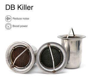 ZSDTRP <span class=keywords><strong>universel</strong></span> 51/60MM avant mi fin catalyseur <span class=keywords><strong>DB</strong></span> tueur pour moto silencieux d'échappement silencieux - Product Image 1