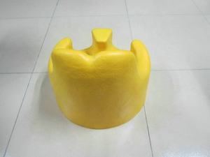 Chaise haute portable de haute qualité pour bébé, siège <span class=keywords><strong>rehausseur</strong></span> confortable et moderne en mousse PU, plastique imperméable et durable pour la cuisine - Product Image 5