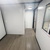Maison préfabriquée de style industriel urbain chic Poutres exposées Ferme Immeuble de bureaux Panneaux sandwich fabriqués par hôtel avec conteneur