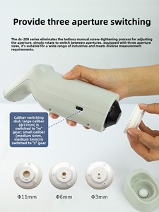 เครื่องวัดความแตกต่างของสีแบบพกพาสีสันสดใส รุ่น DS-400 สำหรับผ้า พลาสติก สีรถยนต์ การพิมพ์ ให้การวัดสีที่แม่นยำสูง - Product Image 2