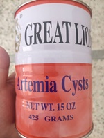 Top vente haute qualité décapsulé artemia Bohai saumure oeufs de crevettes comme aquarium poisson crevettes alimentation nourriture artemia kystes