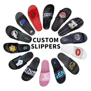 Büyük boy yaz plaj spor düz terlik erkekler ve kadınlar için toptan takım özelleştirilmiş düşük miktar - Product Image 4