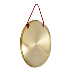 Nouveauté 22 cm main Gong cymbales laiton <span class=keywords><strong>cuivre</strong></span> chapelle opéra Instruments de <span class=keywords><strong>percussion</strong></span> avec marteau rond - Product Image 6