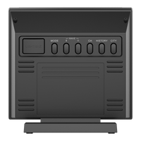 Station météo intérieure avec capteur extérieur, thermomètre numérique et capteur de température, écran LCD, indice de protection IP43