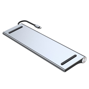 Yüksek kalite 11 1 çok amaçlı tip <span class=keywords><strong>C</strong></span> yerleştirme istasyonu <span class=keywords><strong>USB</strong></span> <span class=keywords><strong>C</strong></span> Hub adaptörü dizüstü bilgisayar - Product Image 2