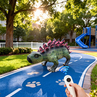 Realistischer Künstlicher Animatronischer Dinosaurier für Innenräume Ferngesteuerter Gehender Springender Roboter-Ankylosaurus Hund Haustier Anpassbare Größe
