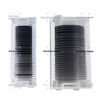 Obleas de Silicio de 2 Pulgadas (508 mm) de Kunshan Lewei China, Grado T, Pulido, Prueba SSP/DSP para Investigación de Microscopía Electrónica