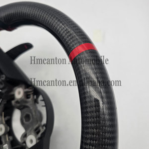 พวงมาลัยหนังทำจากคาร์บอนไฟเบอร์สำหรับพวงมาลัยรถยนต์ CX5 CX4 CX3 - Product Image 6