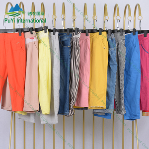 <strong>Uk</strong> Cropped Three Quarters Sweatpants Used Clothes Bales Baggy Pants Vip Bails Second Hand Clothes - Product Image 4