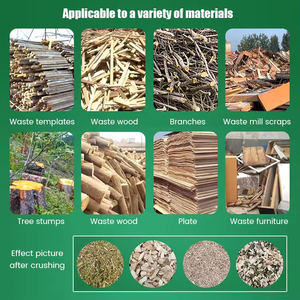 High Eco-Friendly <b>Electric</b>/Diesel/Gasoline Wood Chipper <b>Shredder</b> 380V 3T/h Capacity CE ISO Certified Includes Engine Motor Core - Product Image 2