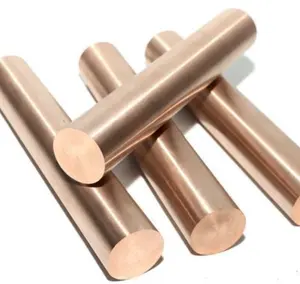 China Suppliers New Arrived Copper Bars 99.99 Pure Copper Earth Rod