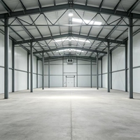 Entrepôt frigorifique isolé, bâtiment préfabriqué en structure métallique, entrepôt de grande envergure pour stockage réfrigéré