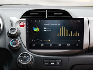 เครื่องเล่นดีวีดีติดรถยนต์ระบบแอนดรอยด์ หน้าจอสัมผัส IPS ขนาด 10.1 นิ้ว สำหรับรถยนต์ฮอนด้า ฟิต แจ๊ส ปี 2007-2013 พร้อมระบบมัลติมีเดีย จีพีเอสนำทาง วิทยุ สเตอริโอ - Product Image 3