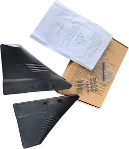 Stabilisateur d'hydrofoil en plastique PA66 renforcé de qualité marine UanofCn FO2001 pour moteurs hors-bord et propulseurs arrière, style aileron dorsal - Product Image 2