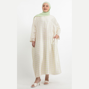 SIPO – robe musulmane en Satin pour femmes, Abaya, mode malaisienne, vente en gros, 2023 - Product Image 1