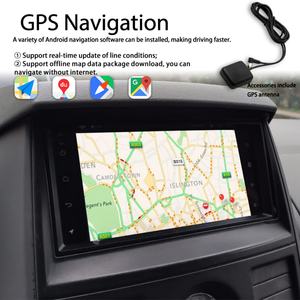 Radio con Pantalla Táctil Android 15 para Auto, Reproductor Multimedia de Video, GPS para Chrysler Town Country, Dodge Charger, Ram, Reproductor de CD, 1 Año de Garantía - Product Image 6