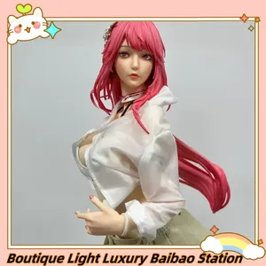 Figura de Anime de PVC Grande de <span class=keywords><strong>Raiden</strong></span> <span class=keywords><strong>Shogun</strong></span>, Modelo en Pose de Pie con Atuendo Informal, Estatua Decorativa de Escritorio, Juguete Coleccionable para Fanáticos del Anime - Product Image 5