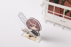 Tùy chỉnh hình <span class=keywords><strong>Acrylic</strong></span> in đứng cá nhân mini bàn hiển thị nhựa trong suốt Standee Anime trang trí - Product Image 3