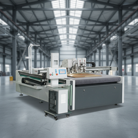 Máquina de Corte Automática de Tela, Máquina de Corte Oscilante para Etiquetas de Cajas de Cartón, Plotter de Corte Digital de Cama Plana