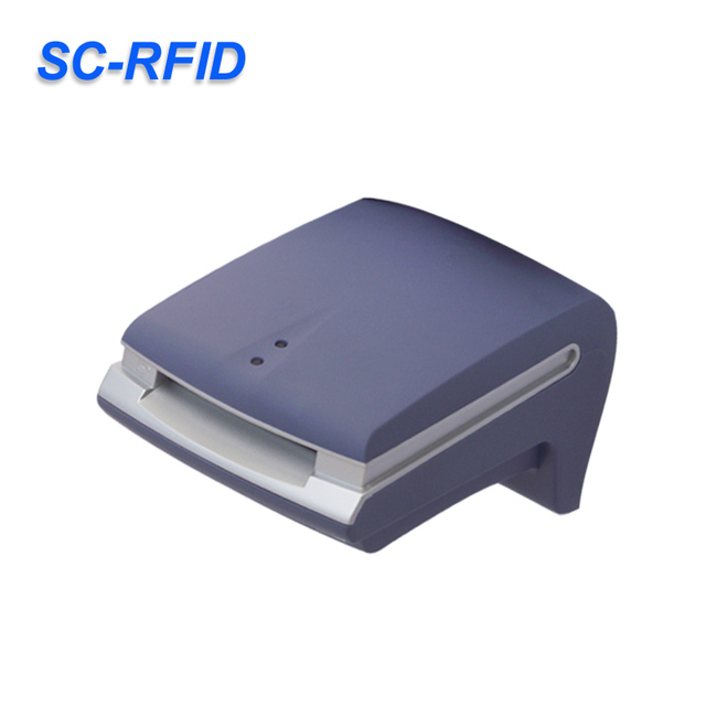 ABS Plastic Smart Card Reader Contact IC Card Reader with USB Interface 13.56MHz T6