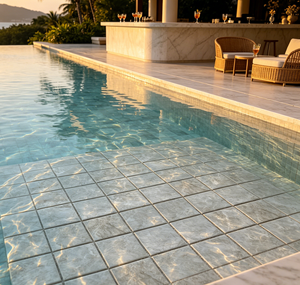 Mosaico de tono tierra antideslizante con acabado antiguo de 306x306mm para cocina de granja, bajo MOQ, Blaze Build - Product Image 3