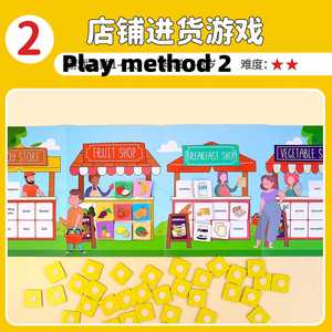 Juego de Compras para Niños Pequeños: Juguetes STEM para el Desarrollo Cognitivo, Conteo y Emparejamiento de Productos - Product Image 4