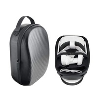 Boîte de rangement pour lunettes VR personnalisée, équipement de jeu numérique EVA exclusif, boîte de rangement avec mousse