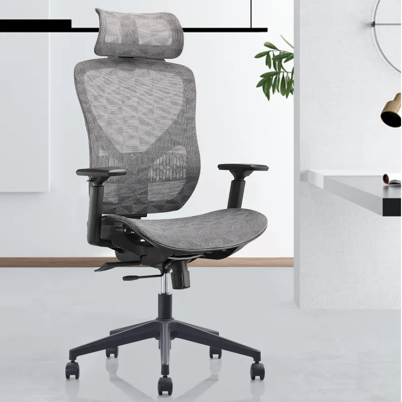 Sedia da ufficio economica in stile popolare sedia ergonomica regolabile in altezza per computer da gaming in mesh sedia da ufficio per manager